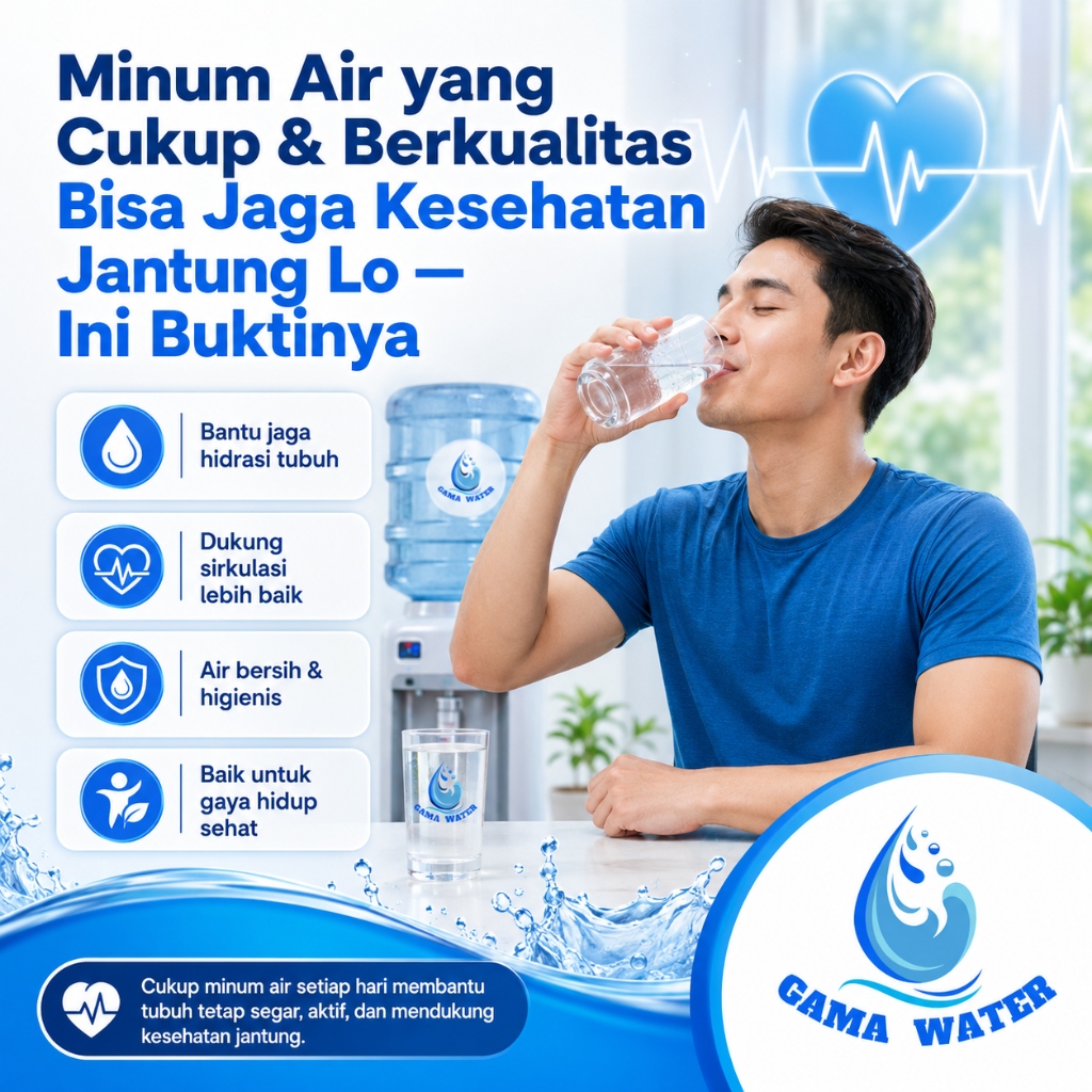 Air Minum dan Kesehatan Jantung