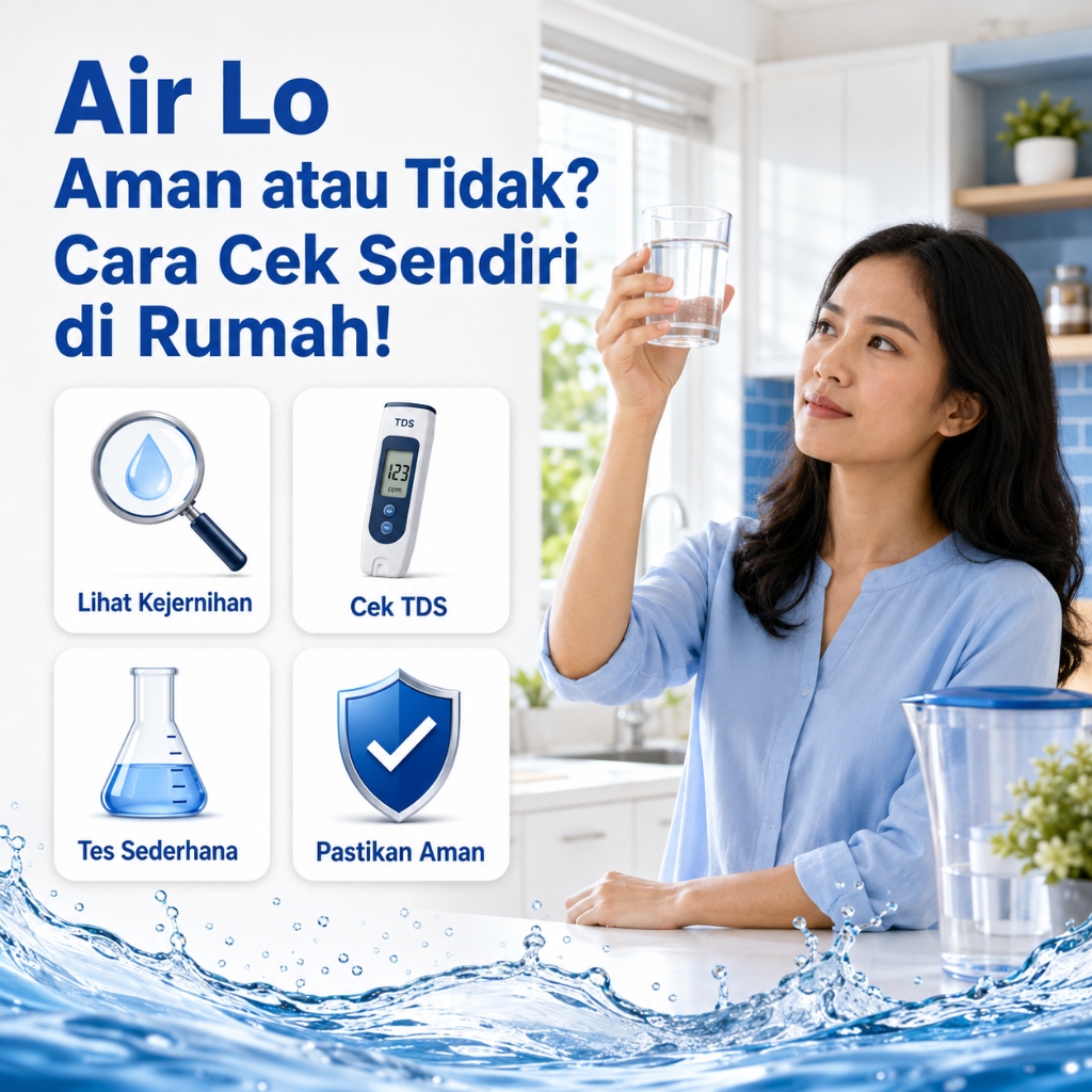 Cara Cek Kualitas Air Minum di Rumah Sendiri — Panduan Lengkap