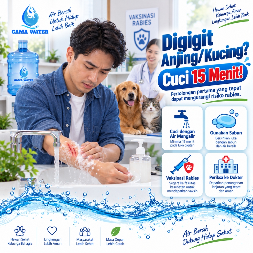 Digigit Anjing atau Kucing? Jangan Panik — 15 Menit Pertama Ini Bisa Menentukan!