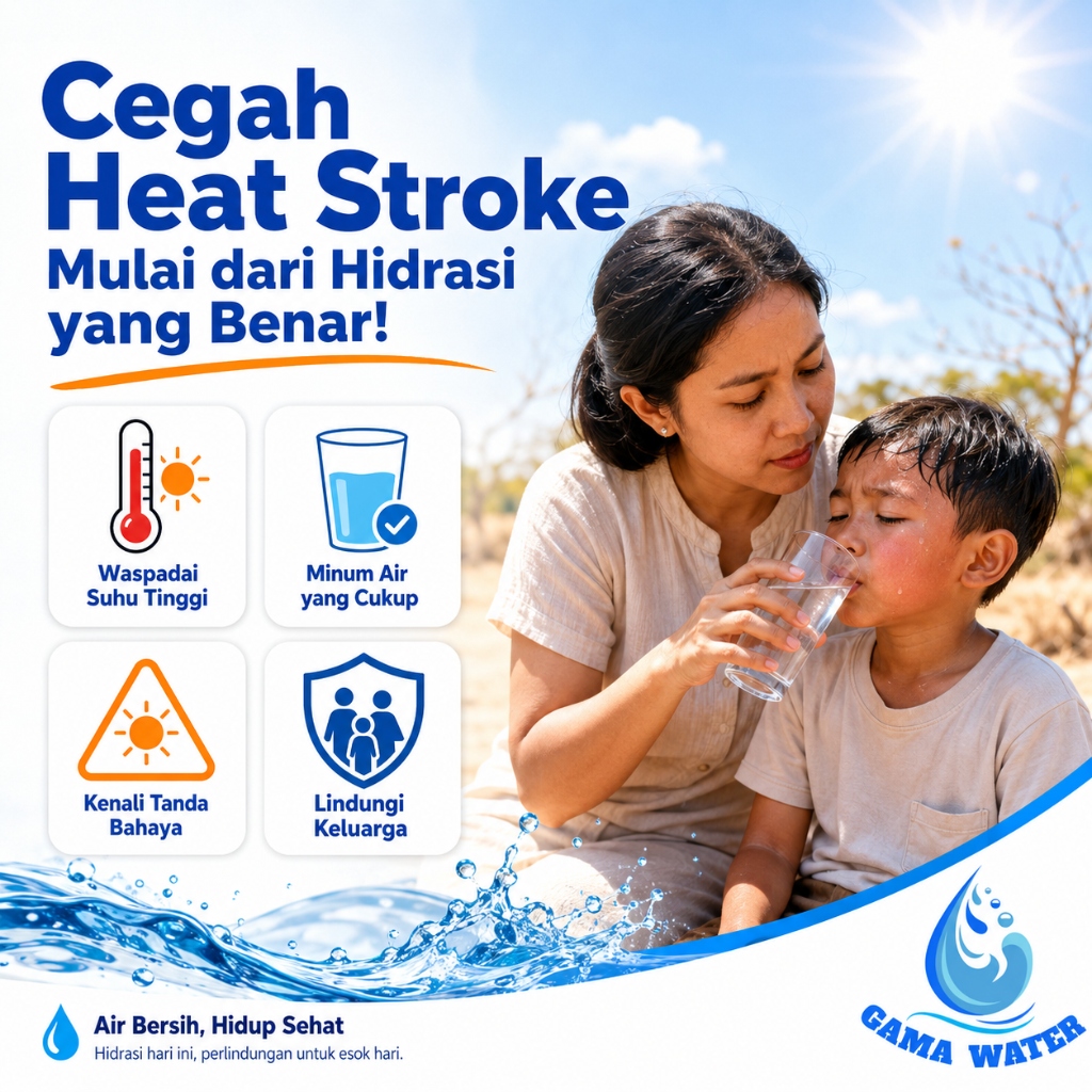 Heat Stroke vs Heat Exhaustion: Kenali Bedanya & Cara Mencegah dengan Hidrasi