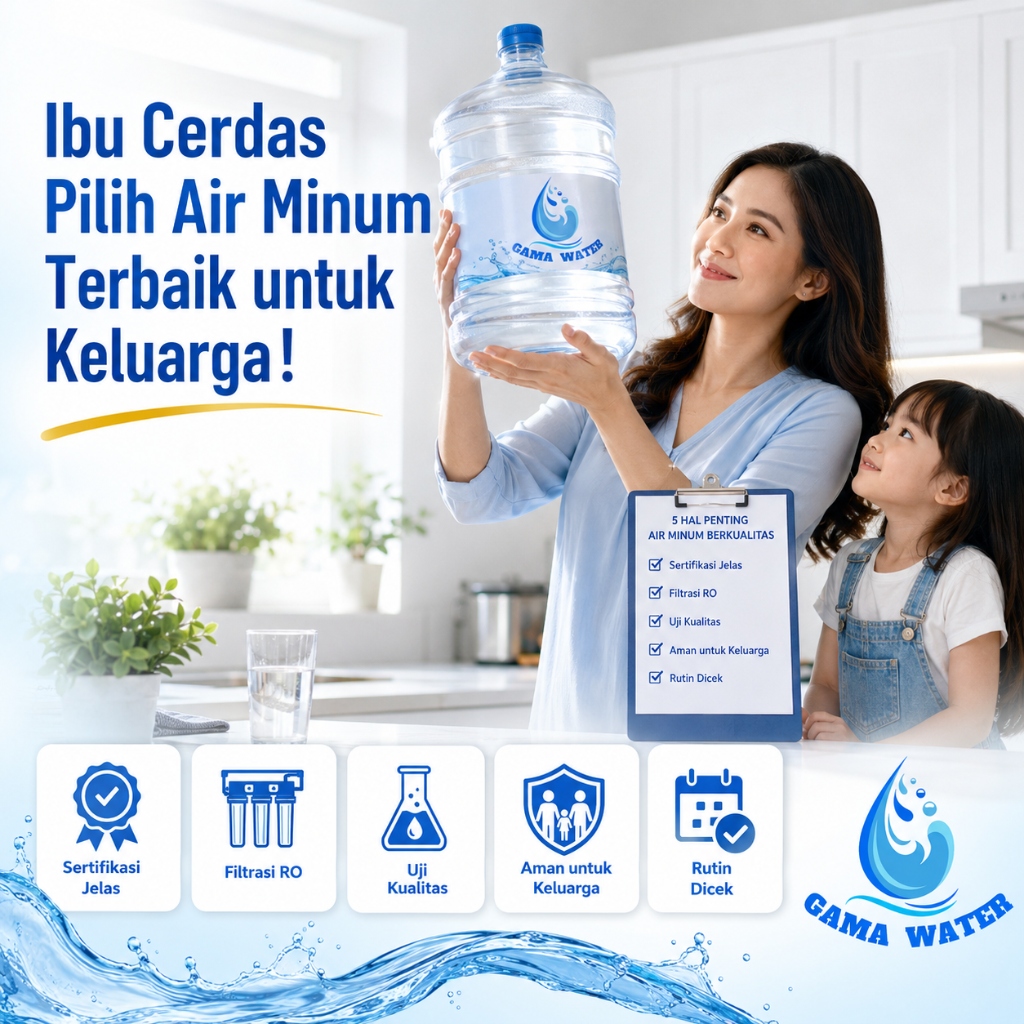 Ibu Cerdas Pilih Air Minum: Panduan Praktis Memilih Hidrasi Terbaik untuk Seluruh Keluarga