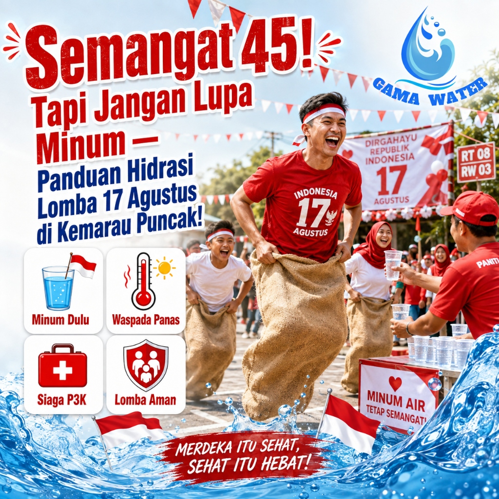 Lomba 17 Agustus di Kemarau Puncak 2026: Panduan Hidrasi & Pertolongan Pertama agar Perayaan Kemerdekaan Tidak Berujung ke IGD