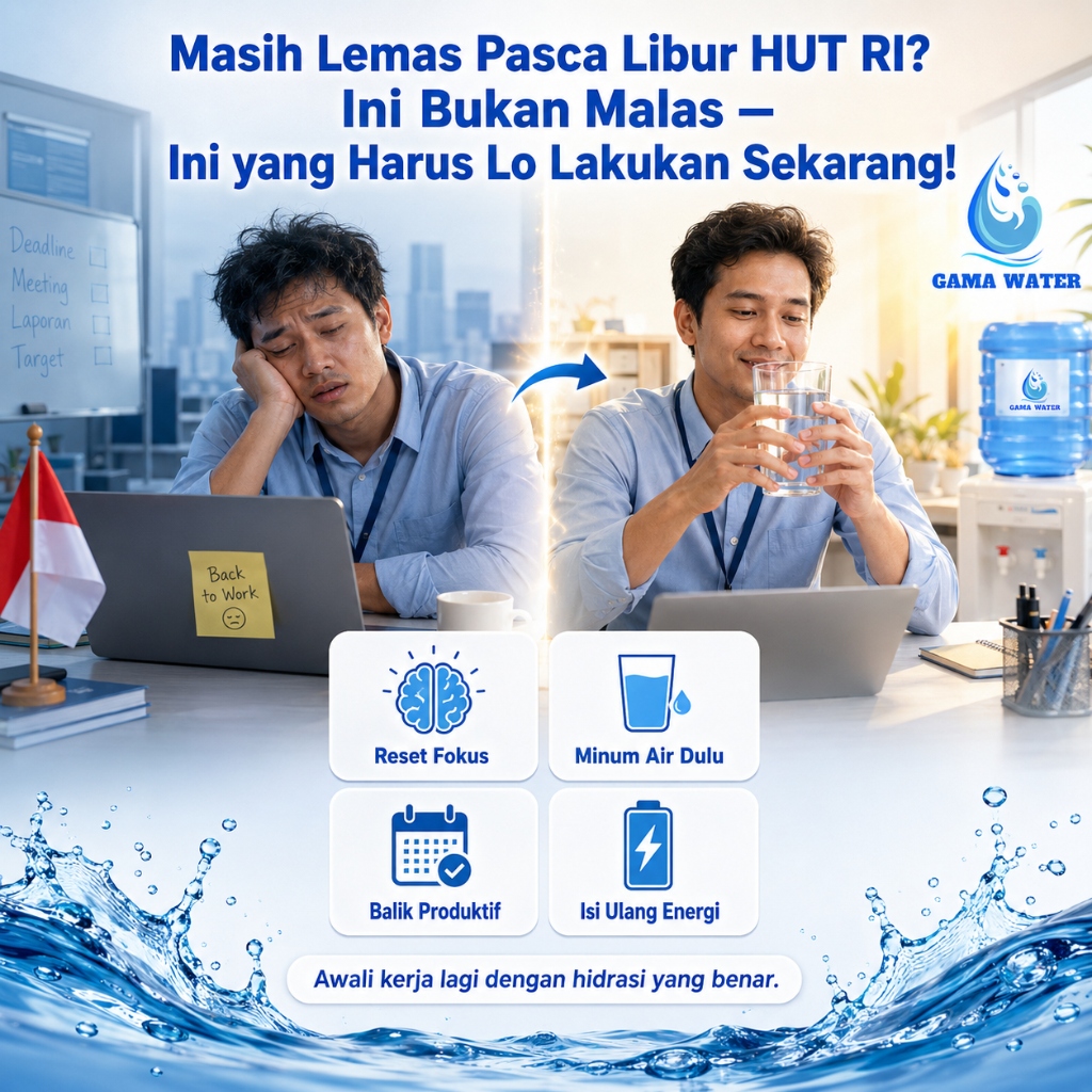 Badan Masih Lemas & Susah Fokus Pasca Libur Panjang HUT RI? Panduan Pemulihan Tubuh yang Wajib Lo Lakukan Hari Ini