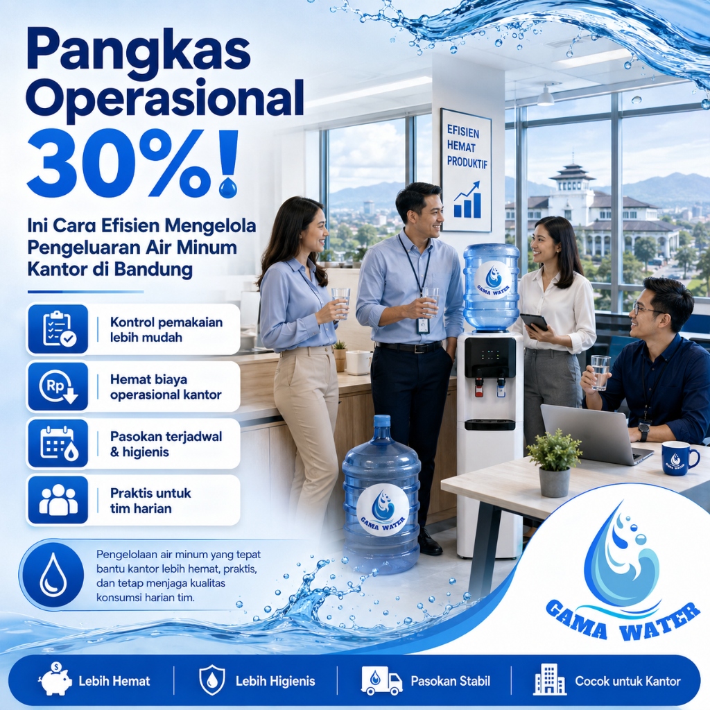 Pangkas Operasional 30%! Ini Cara Efisien Mengelola Pengeluaran Air Minum Kantor di Bandung